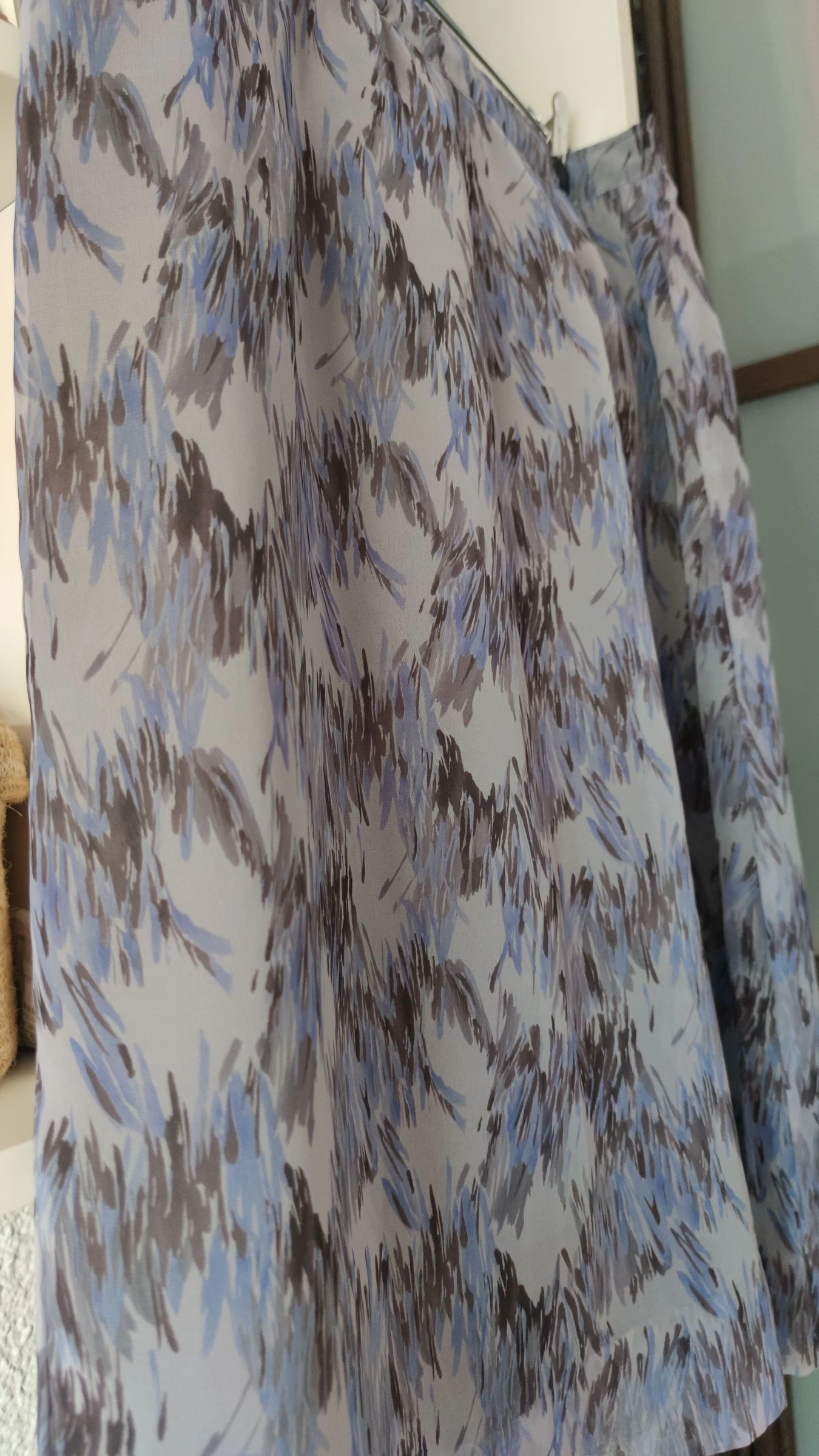 Saia MIDI de chiffon Vintage Tamanho XXL ou 44 – photo 8